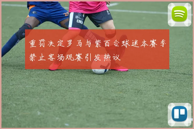 重罚决定罗马与紫百合球迷本赛季禁止客场观赛引发热议